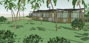 bahamas house - exterior view 2