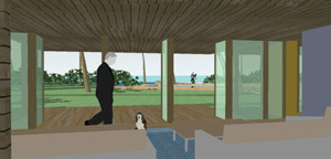 bahamas house - interior view 1