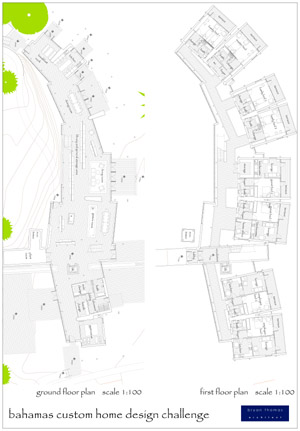 bahamas home - floor plans